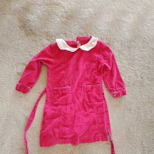 Jeanine johnsen Pink corduroy dress 4T